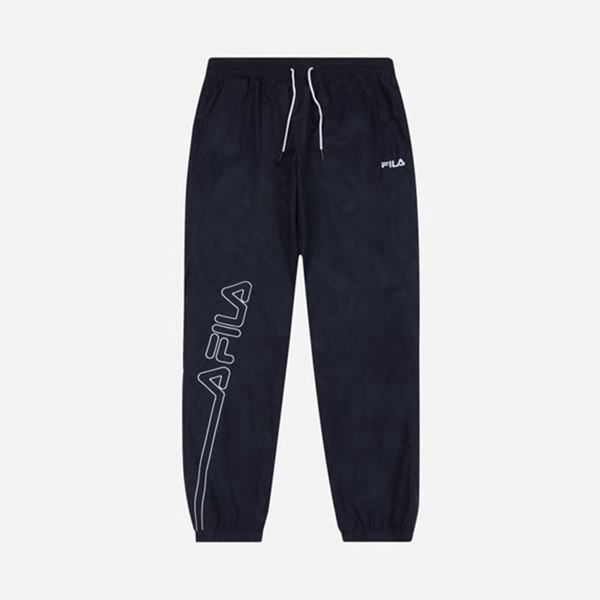 Calça Fila Mulher Azul Marinho - Fila Heritage Warm Up En Portugal,GBPD-18247